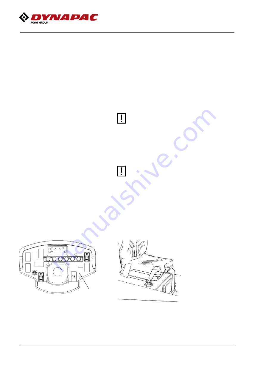 Fayat Group DYNAPAC CA1300 D Instruction Manual Download Page 80