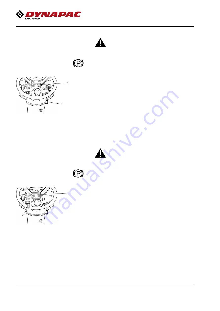 Fayat Group DYNAPAC CA1300 D Instruction Manual Download Page 126