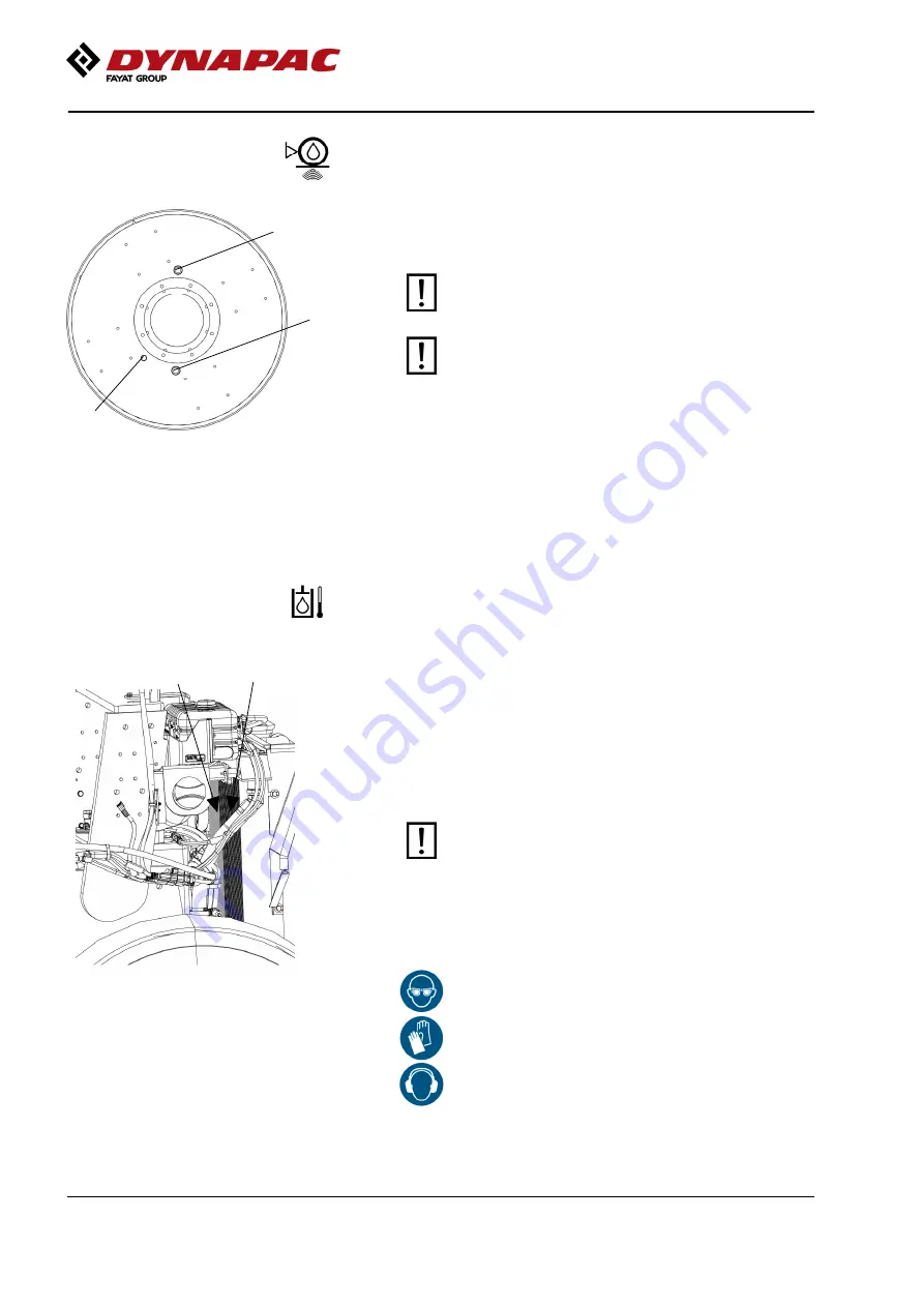 Fayat Group DYNAPAC CA1300 D Instruction Manual Download Page 144