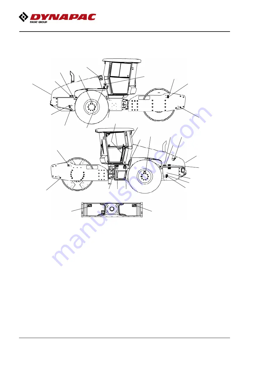 Fayat Group DYNAPAC CA2800 Instruction Manual Download Page 44