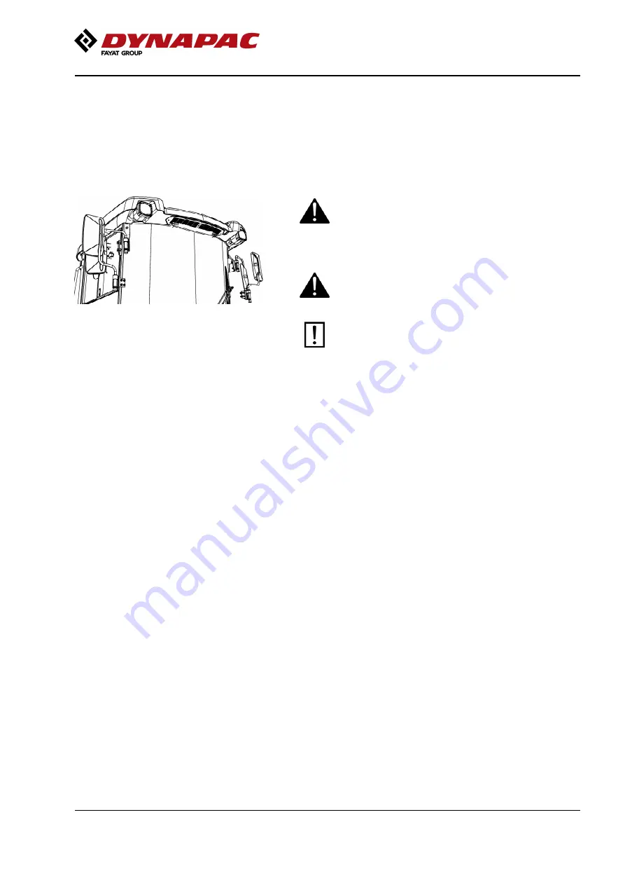 Fayat Group DYNAPAC CA5000 Instruction Manual Download Page 21