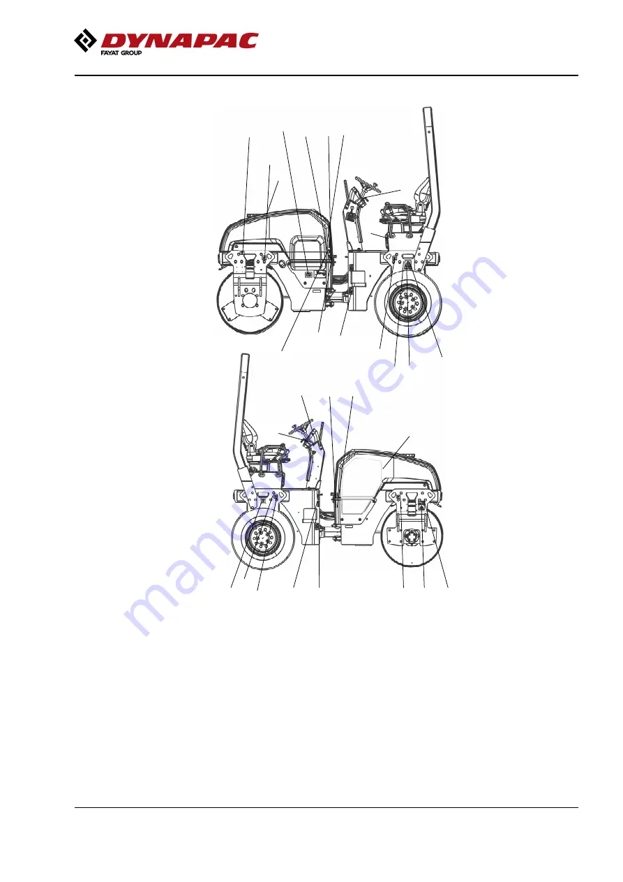 Fayat Group DYNAPAC CC1300C Instruction Manual Download Page 35