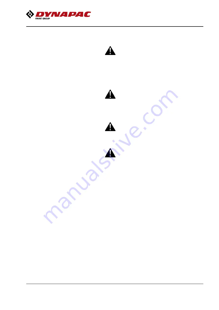 Fayat Group DYNAPAC CC224C Instruction Manual Download Page 19