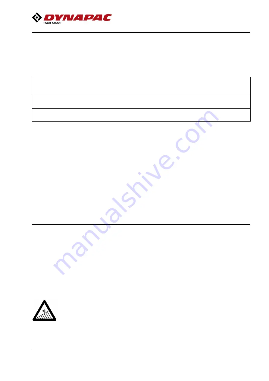 Fayat Group DYNAPAC CC224HF Instruction Manual Download Page 29