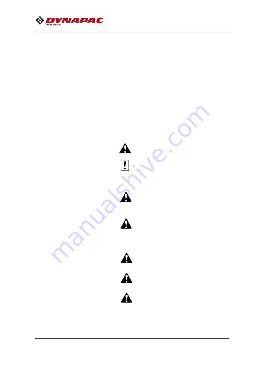 Fayat Group Dynapac CP2100 Instruction Manual Download Page 7