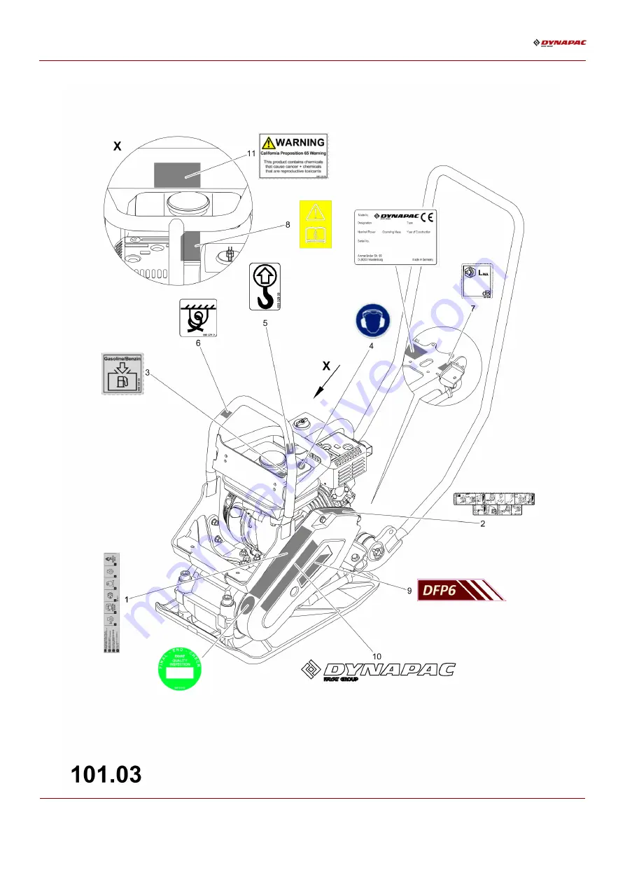 Fayat Group DYNAPAC DFP6 Manual Download Page 83