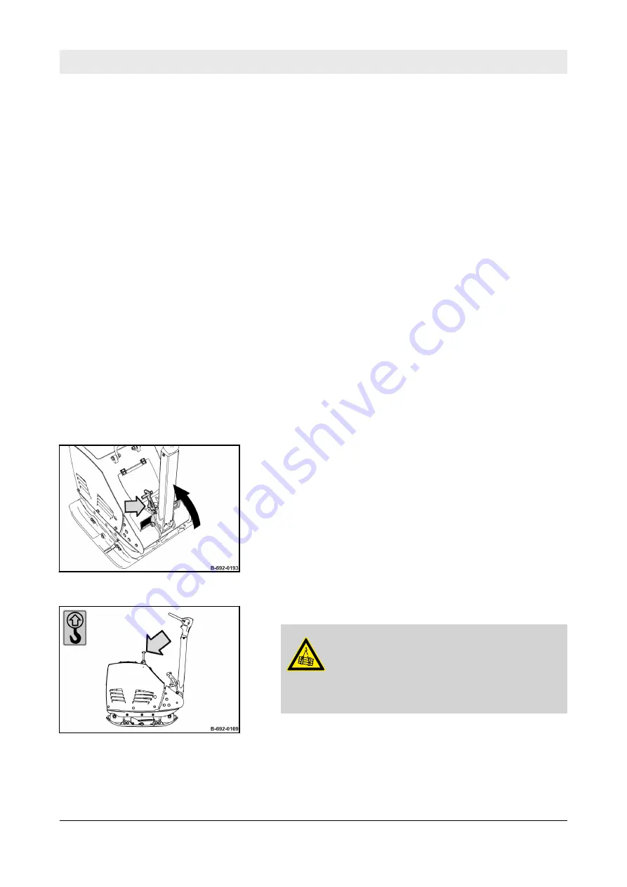 Fayat Group DYNAPAC DRP70D Operating	 Instruction Download Page 60