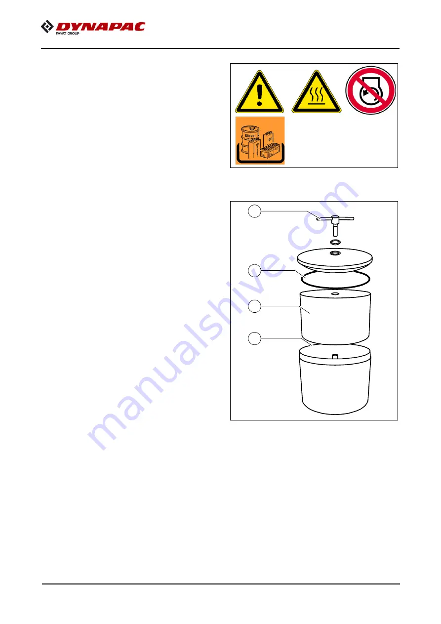 Fayat Group DYNAPAC F1250CS Operation & Maintenance Manual Download Page 304