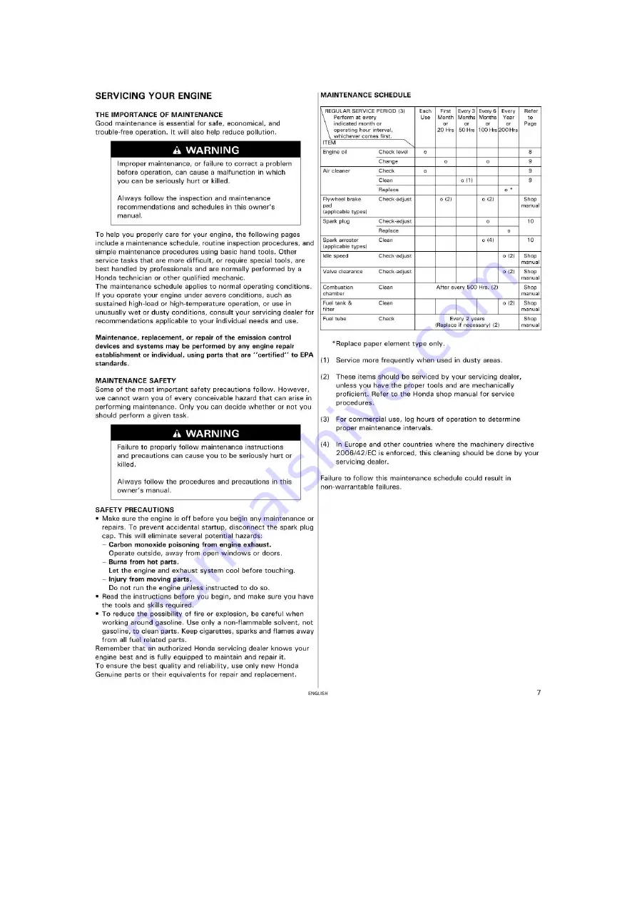 Fayat Group DYNAPAC S100 Operation & Maintenance Manual Download Page 40