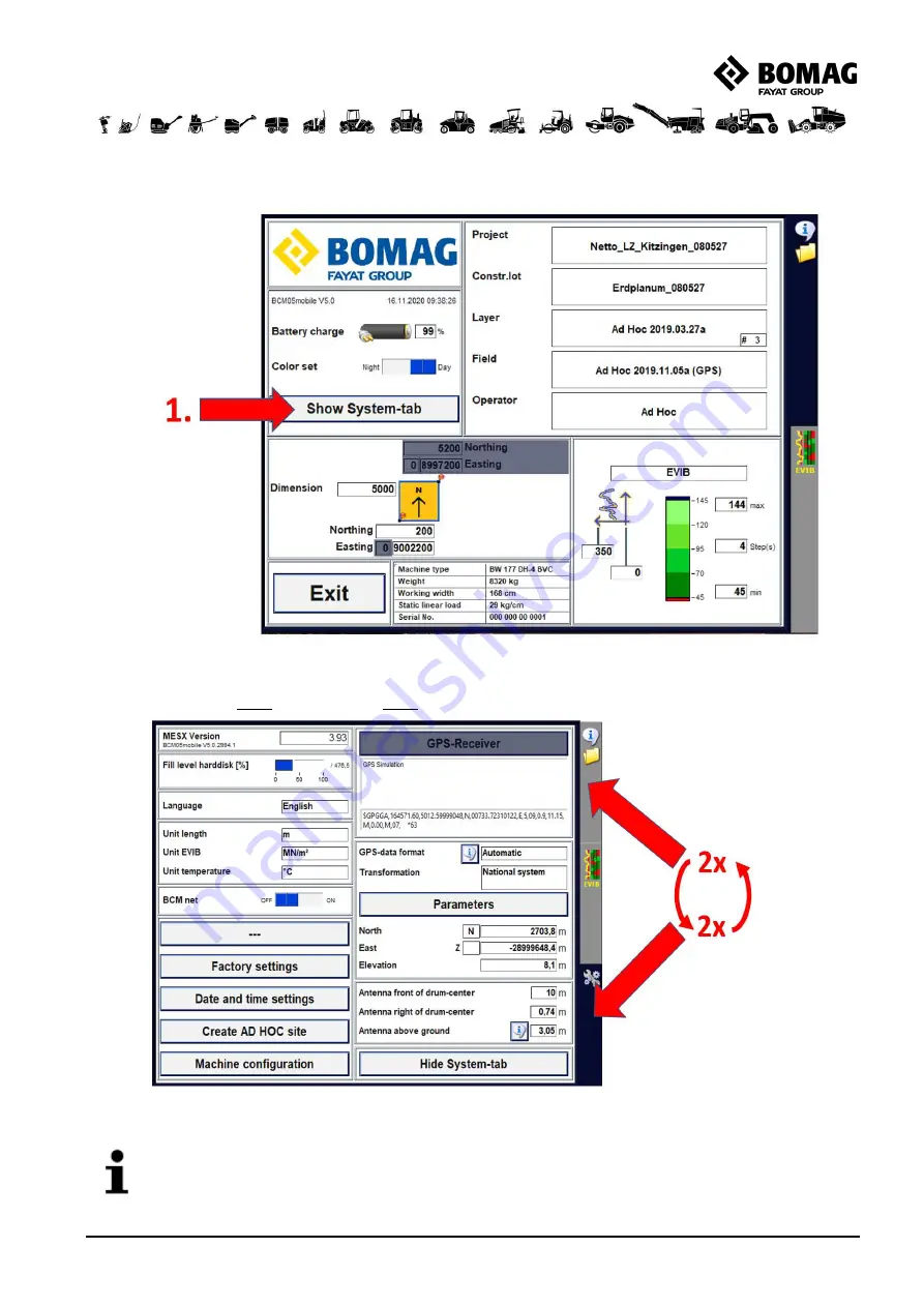 Fayat Bomag BCM GPS-STARFIRE 6000 Update Instructions Download Page 13