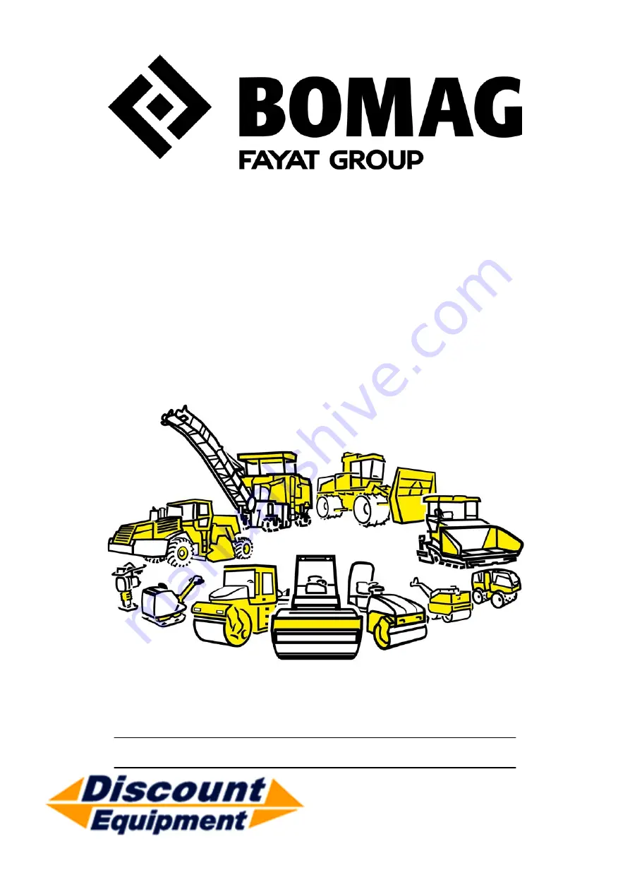 Fayat BOMAG BPR 35/60 D Operating Instructions Manual Download Page 1