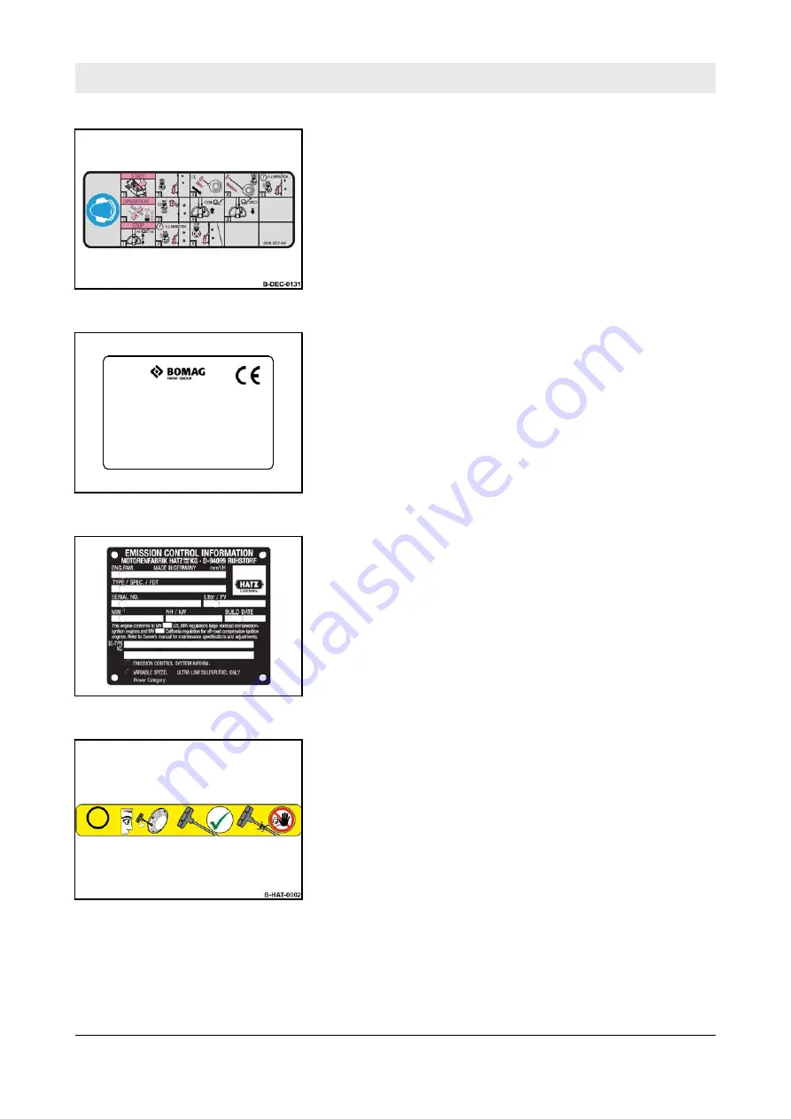 Fayat BOMAG BPR 35/60 D Operating Instructions Manual Download Page 35