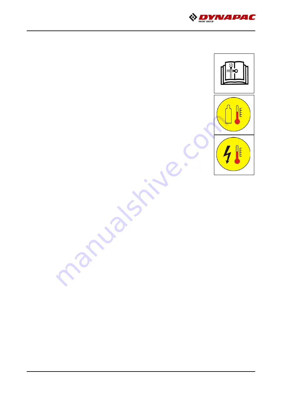 Fayat Dynapac F1800W Operation & Maintenance Manual Download Page 19