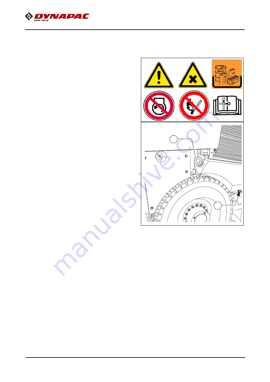 Fayat Dynapac F1800W Operation & Maintenance Manual Download Page 266