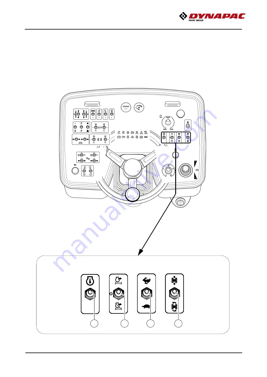 Fayat DYNAPAC F2500W Operation & Maintenance Instructions Manual Download Page 114