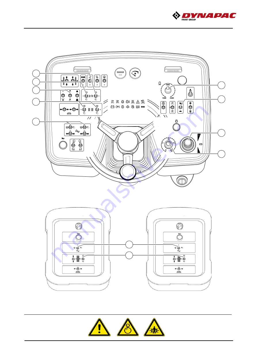 Fayat DYNAPAC F2500W Operation & Maintenance Instructions Manual Download Page 174