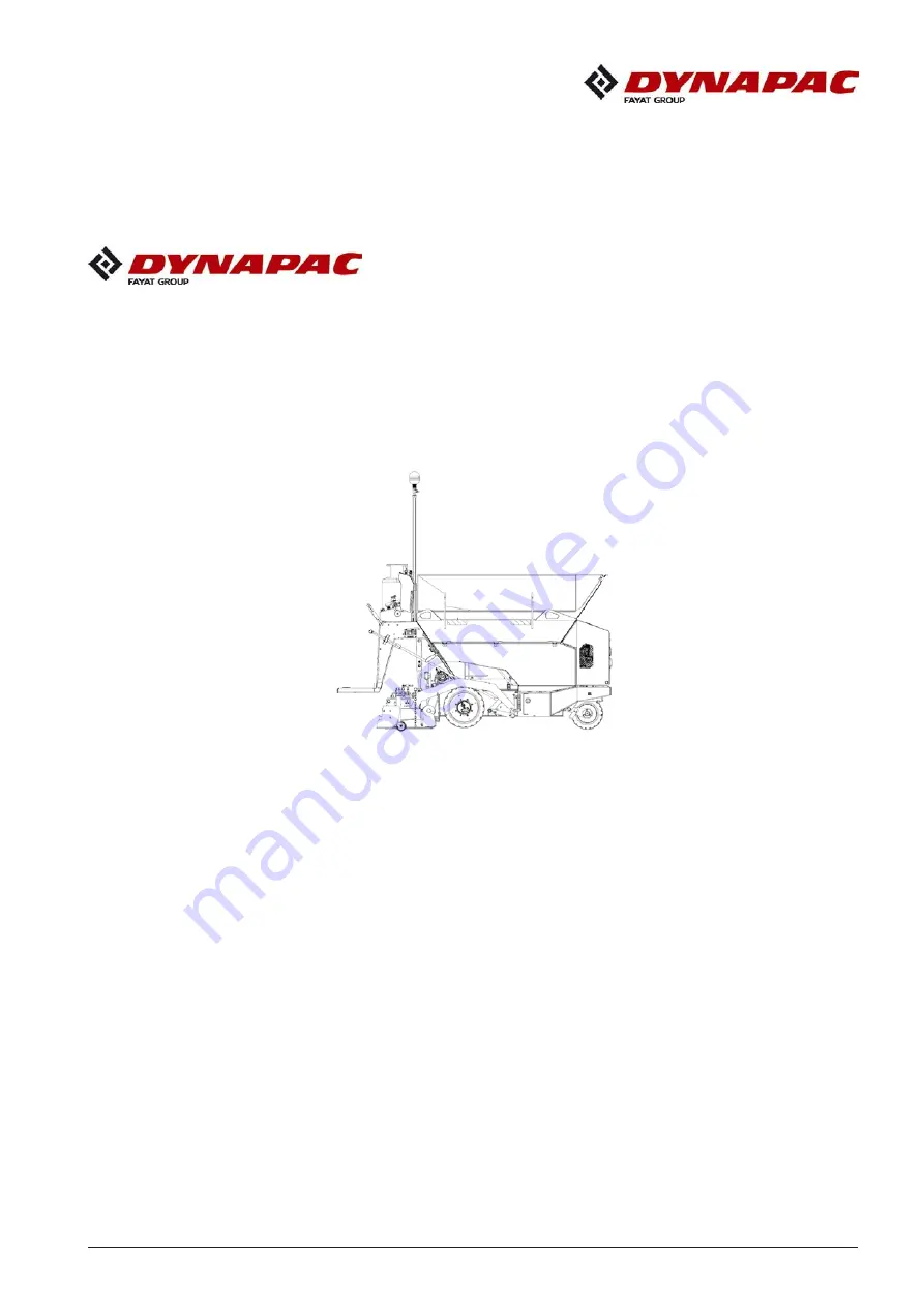 Fayat Dynapac F80W Operating Manual Download Page 7