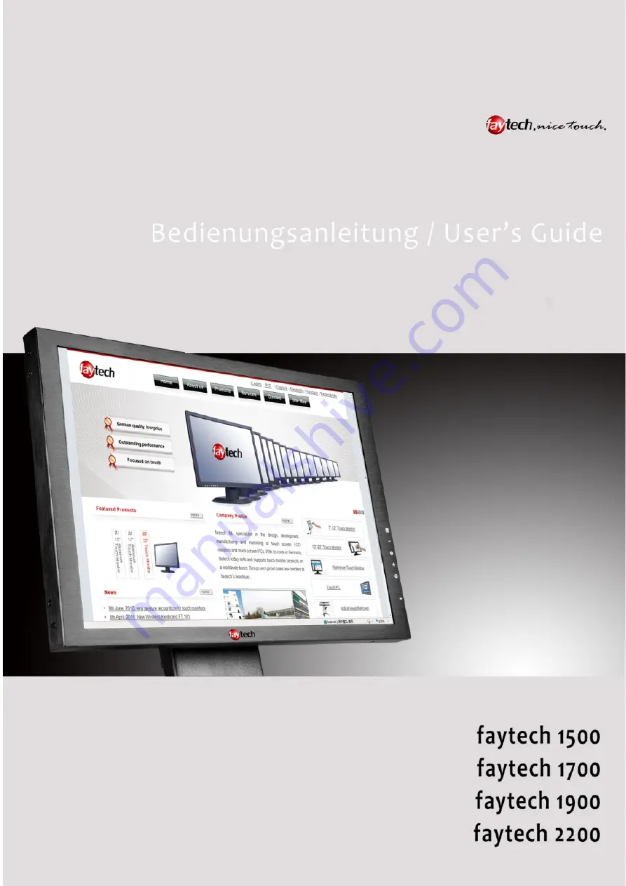 Faytech 1500 User Manual Download Page 1