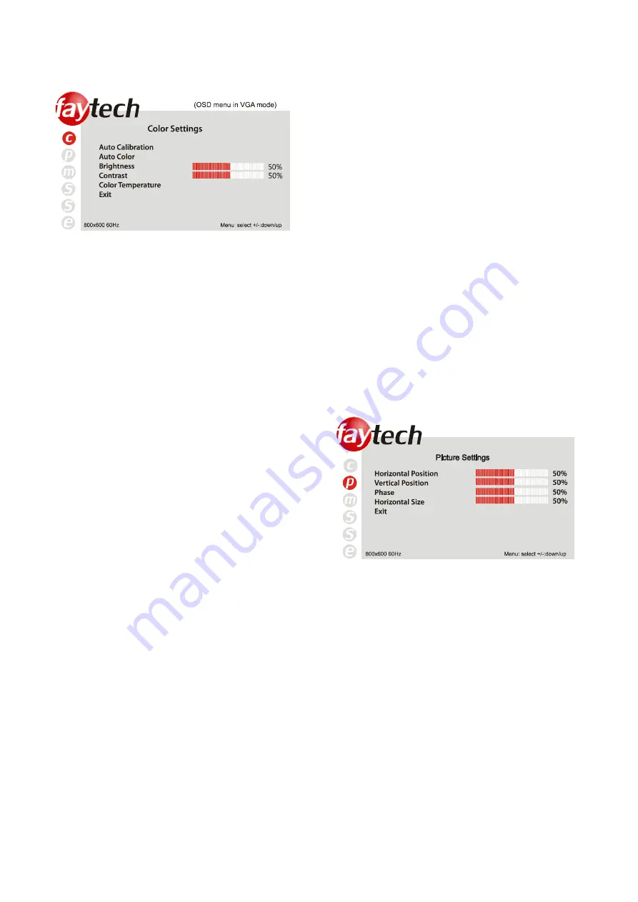 Faytech 1500 User Manual Download Page 32