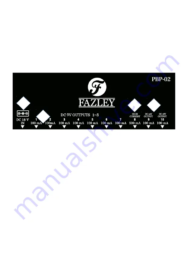 FAZLEY PBP-02 Скачать руководство пользователя страница 6