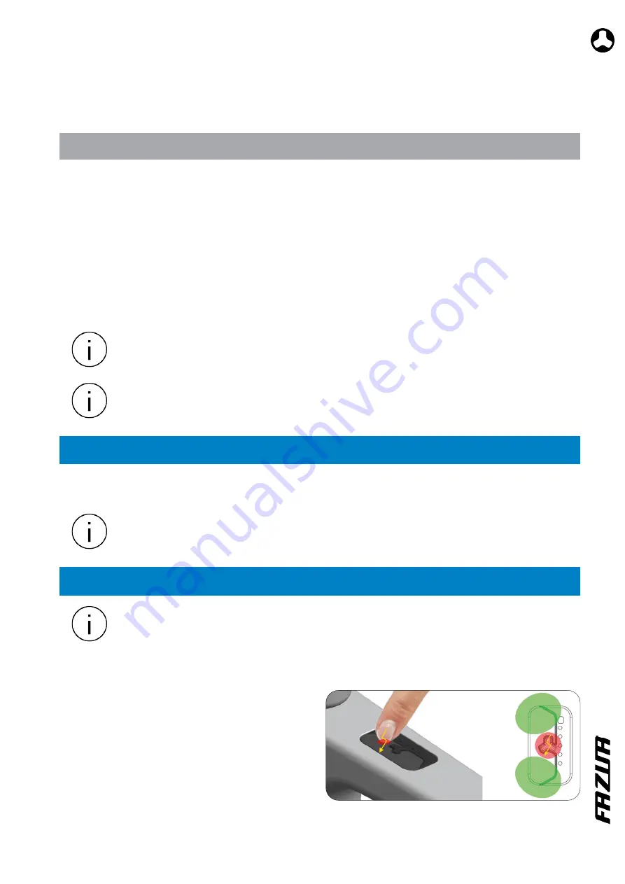 FAZUA RIDE 50 TRAIL/STREET Assembly Instructions Manual Download Page 9