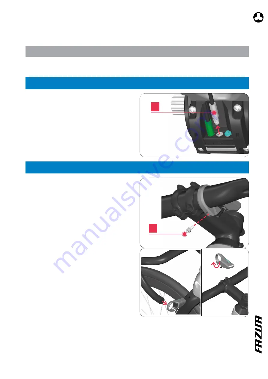 FAZUA RIDE 50 TRAIL/STREET Assembly Instructions Manual Download Page 17