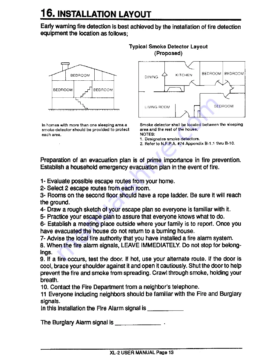 FBII XL-2 Owner'S Manual Download Page 13