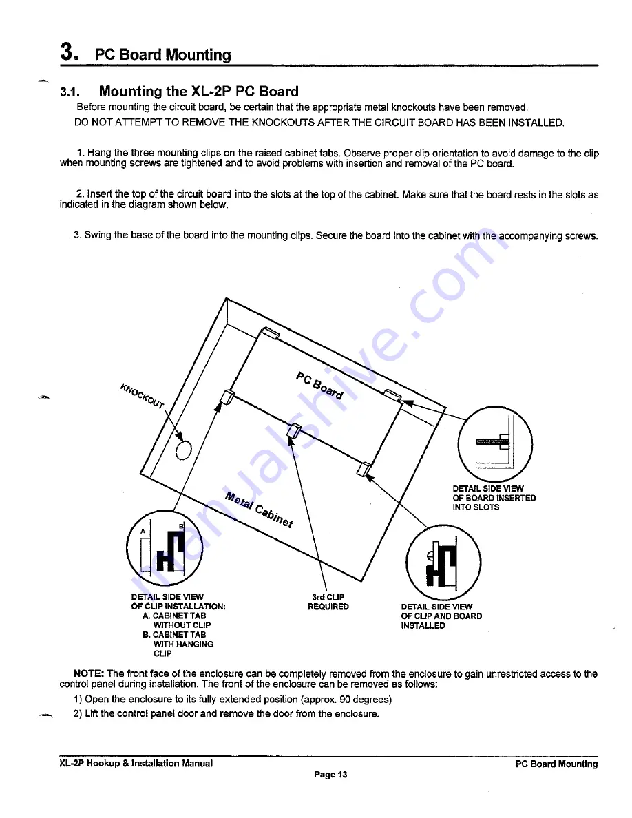 FBII XL-2P Installation Instructions Manual Download Page 12