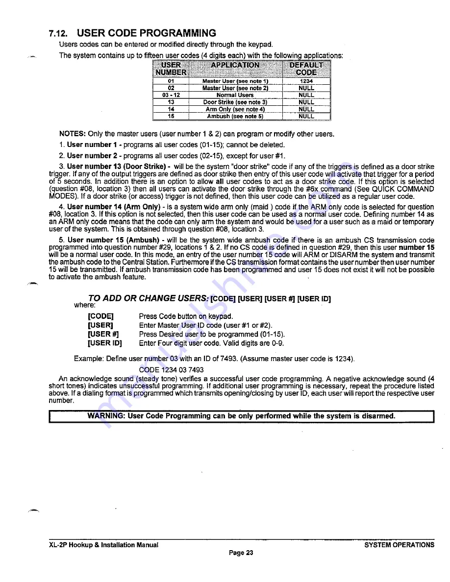 FBII XL-2P Installation Instructions Manual Download Page 22