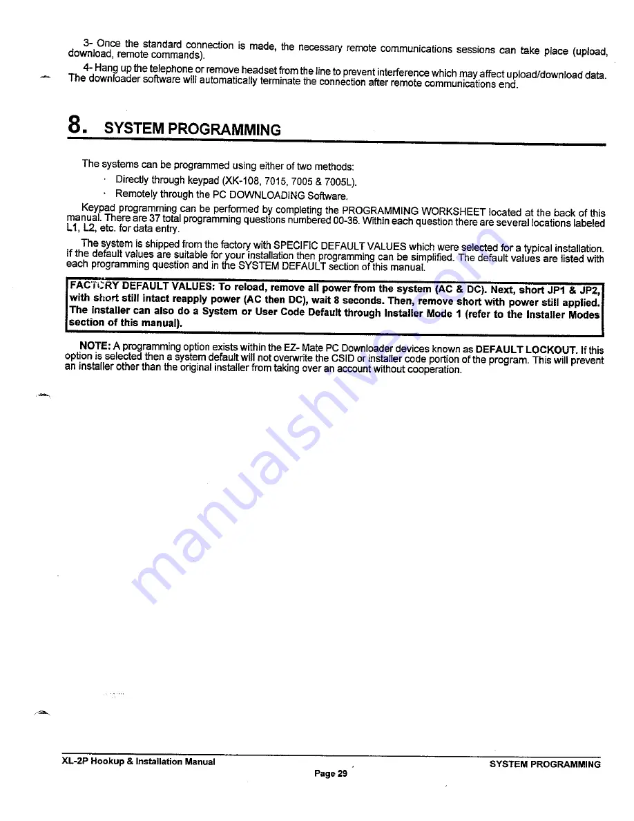 FBII XL-2P Installation Instructions Manual Download Page 28