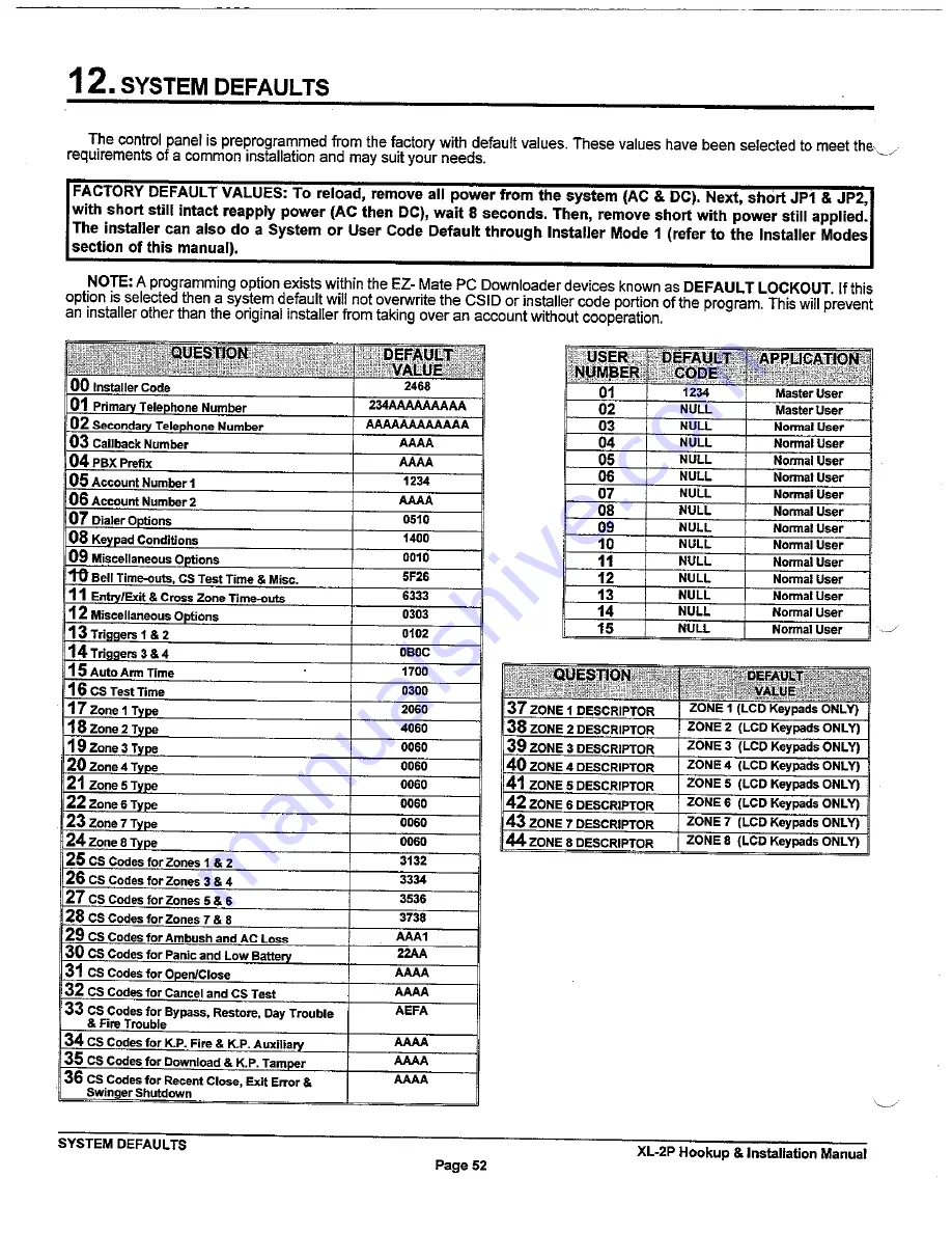 FBII XL-2P Installation Instructions Manual Download Page 51