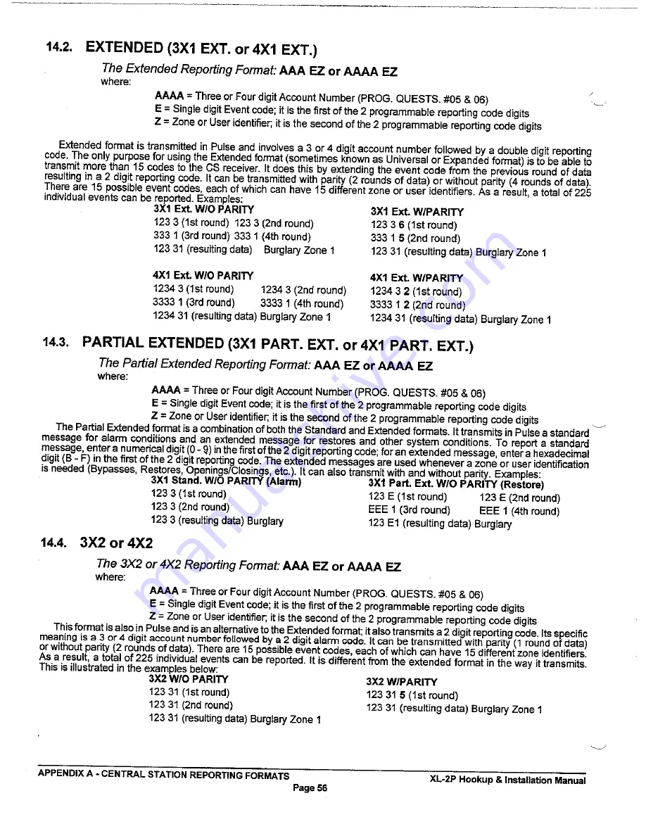 FBII XL-2P Installation Instructions Manual Download Page 55