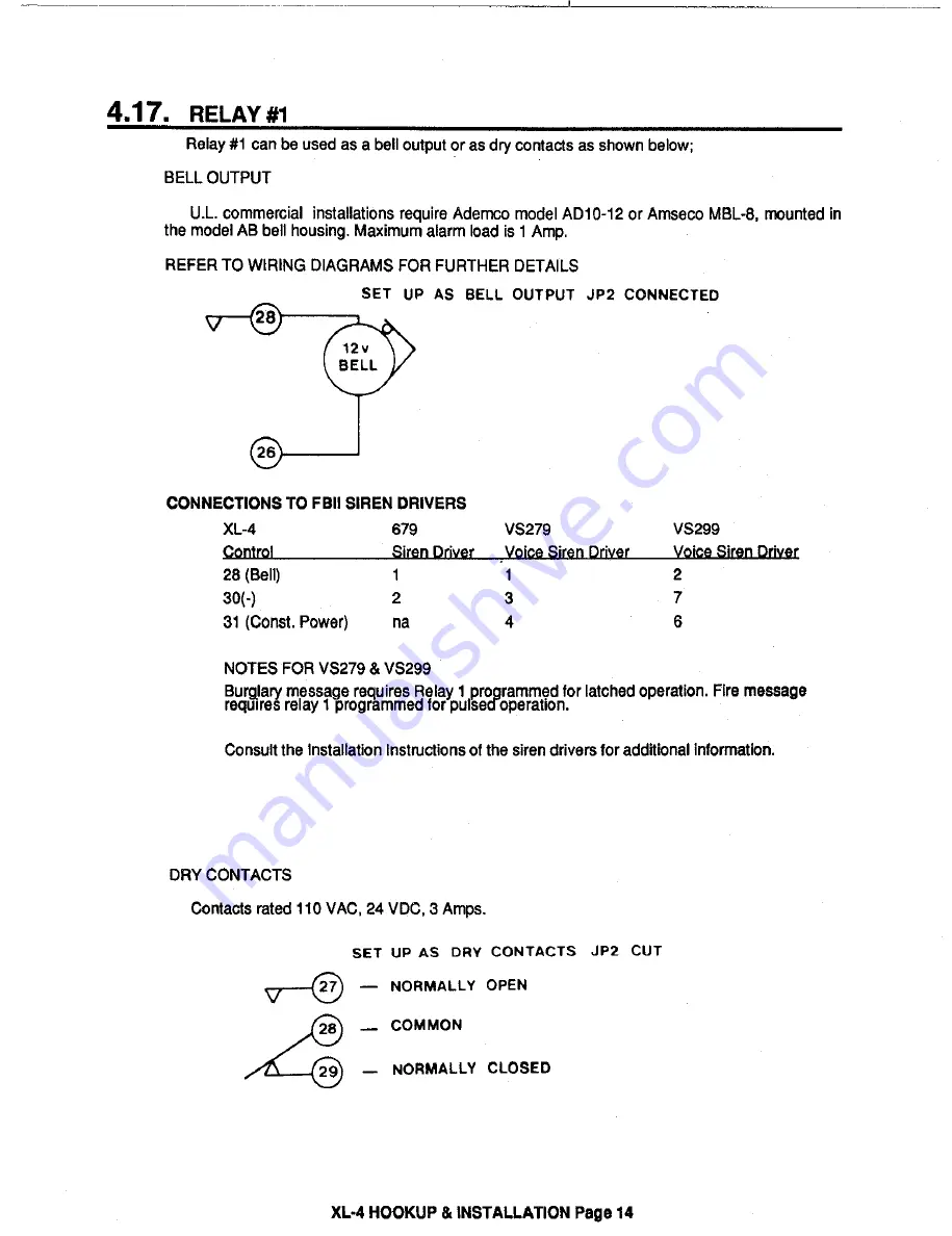 FBII XL-4B Hookup And Installation Instructions Download Page 14