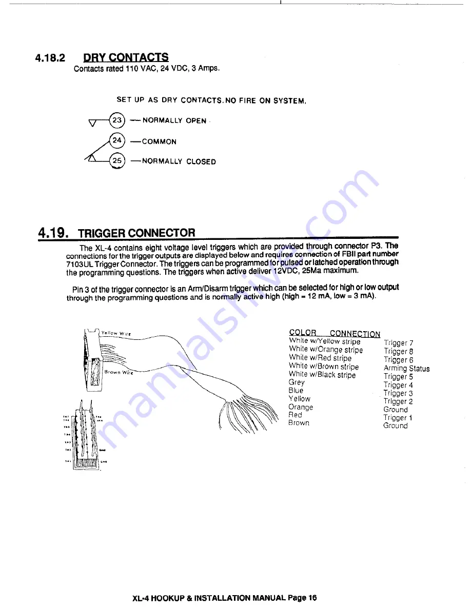 FBII XL-4B Hookup And Installation Instructions Download Page 16