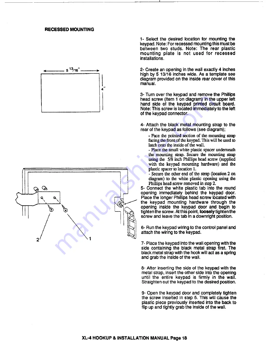 FBII XL-4B Hookup And Installation Instructions Download Page 18