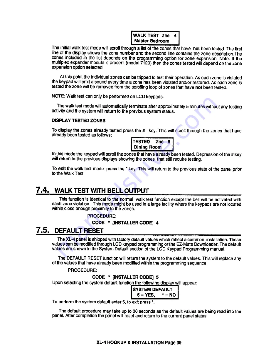 FBII XL-4B Hookup And Installation Instructions Download Page 39