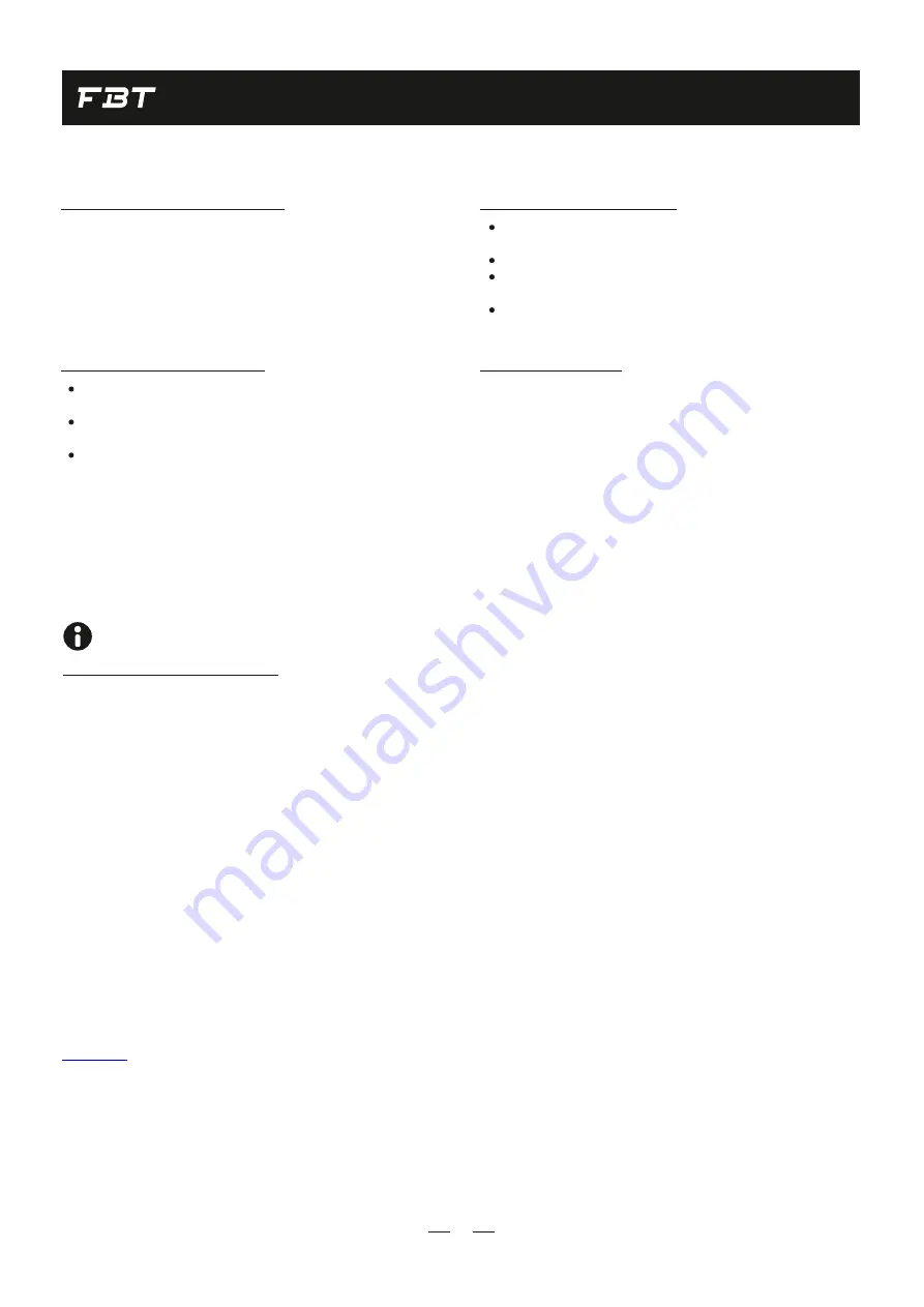 Fbt Myra 214L Manual Download Page 89