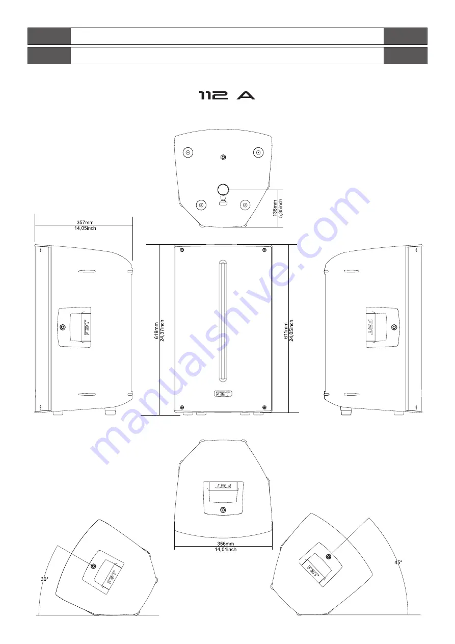 Fbt X LITE 115 A Operating Manual Download Page 18