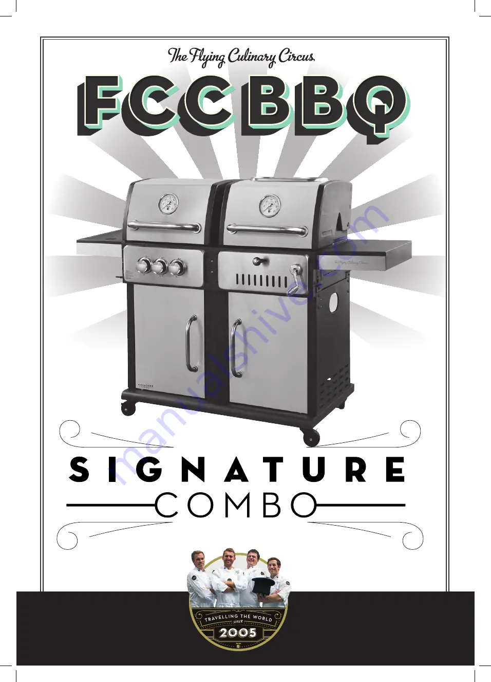 FCC BBQ Signature Combo FCC-G-18045-21 Скачать руководство пользователя страница 1