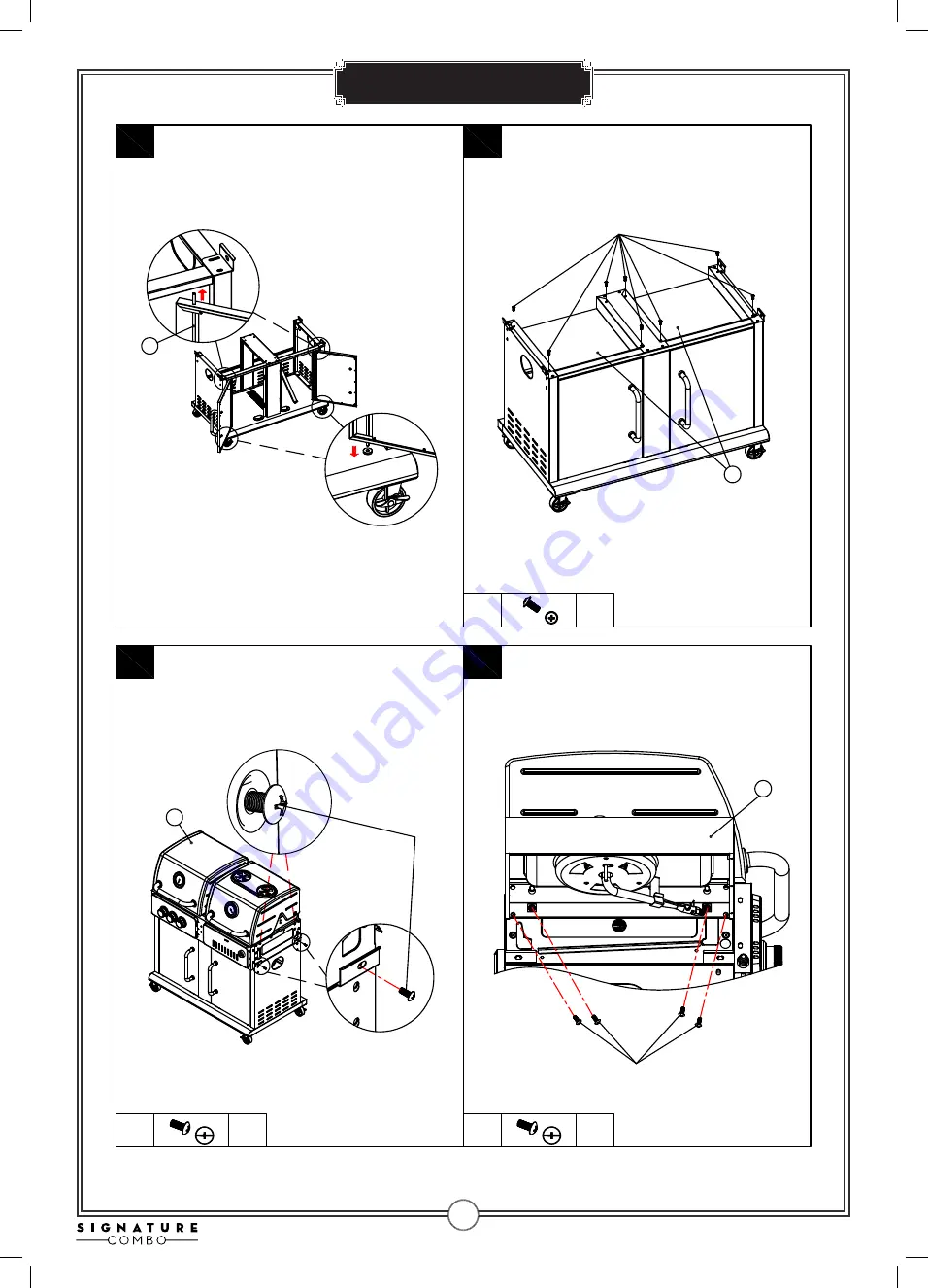 FCC BBQ Signature Combo FCC-G-18045-21 Скачать руководство пользователя страница 10