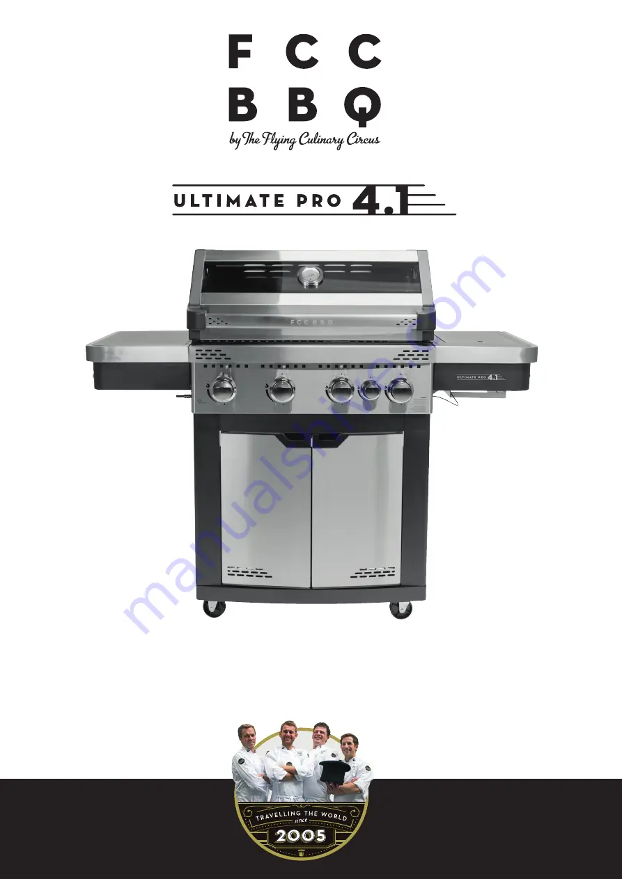 FCC BBQ Ultimate Pro 4.1 Manual Download Page 1