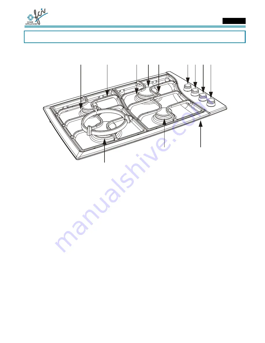 FCI Home Appliances COGB 33060 Use And Care Manual Download Page 6