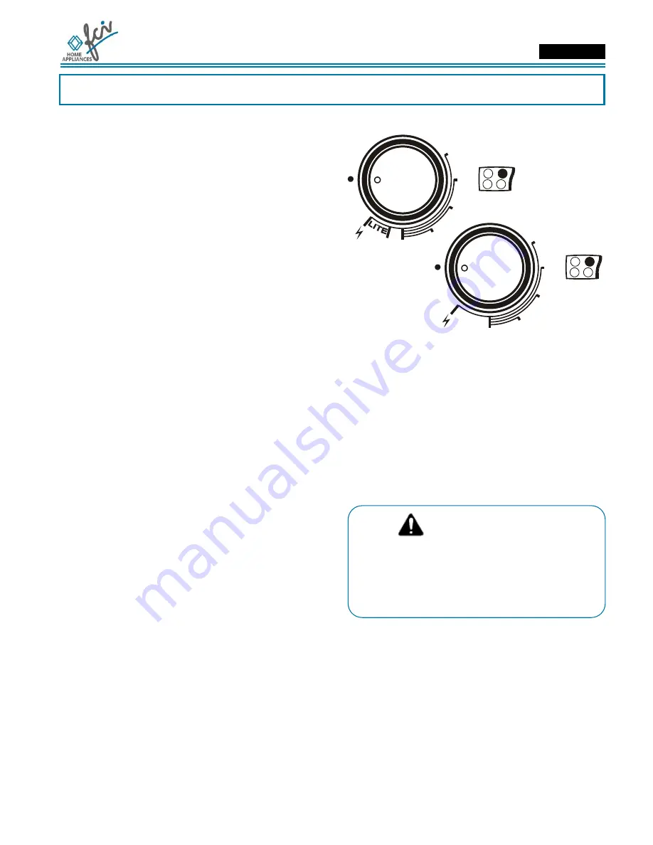 FCI Home Appliances COGB 33060 Скачать руководство пользователя страница 19