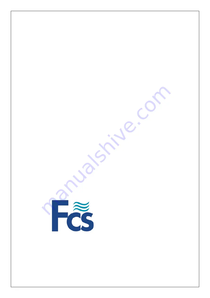 FCS Sentinel 2 User Manual Download Page 77