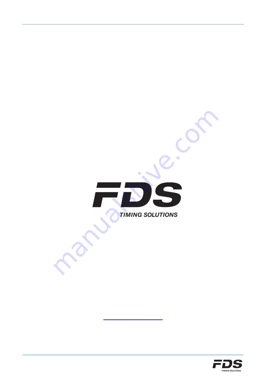 FDS TBox-Standard Series User Manual Download Page 7