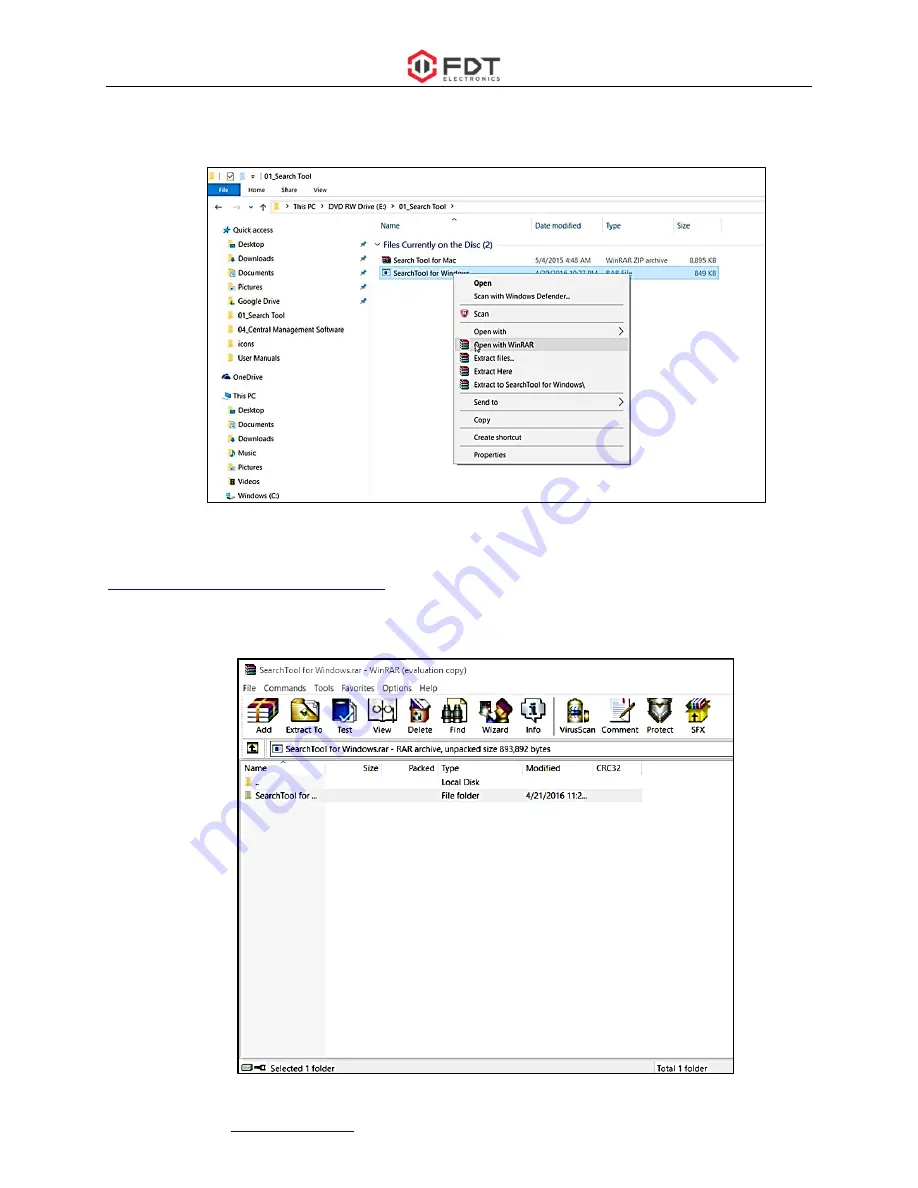 FDT FD7901B Setup Manual Download Page 3