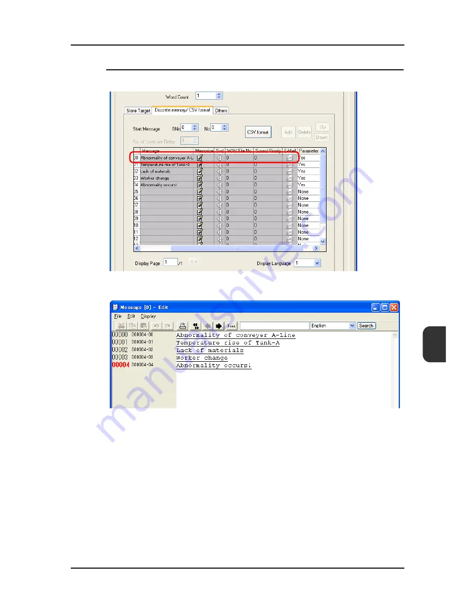 FE MONITOUCH V8 SERIES Reference: Additional Functions Download Page 112