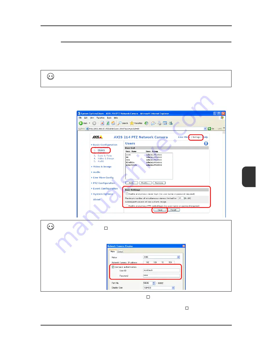 FE MONITOUCH V8 SERIES Reference: Additional Functions Download Page 244