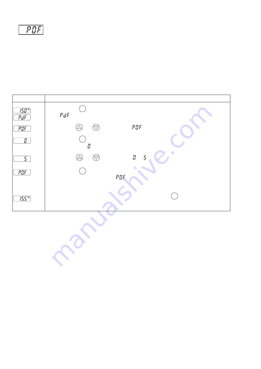 FE PXR3 Operation Manual Download Page 20