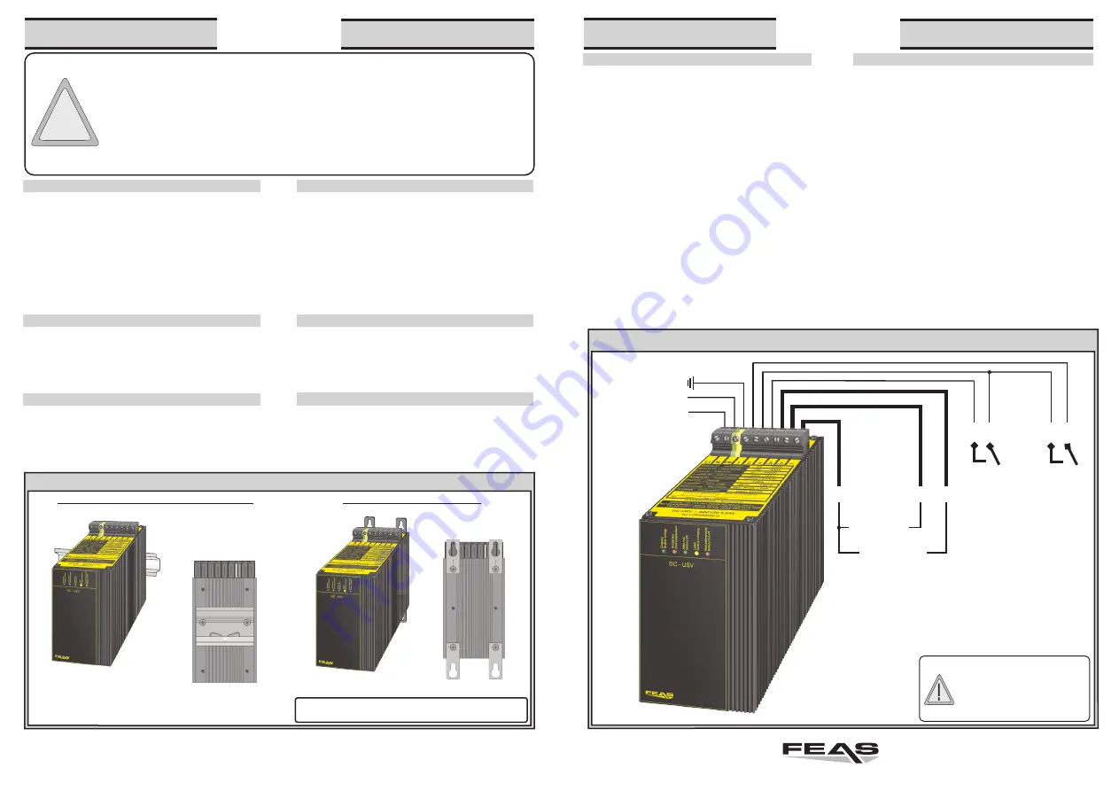 FEAS LDR40MH24/12 Скачать руководство пользователя страница 1